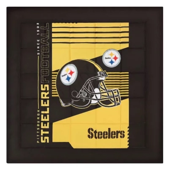 Pittsburgh Steelers NFL Bed-In-A-Bag Comforter and Sheet Set - Picture 5 of 8